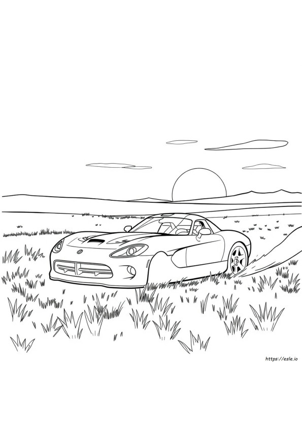 Viper Coloring Page