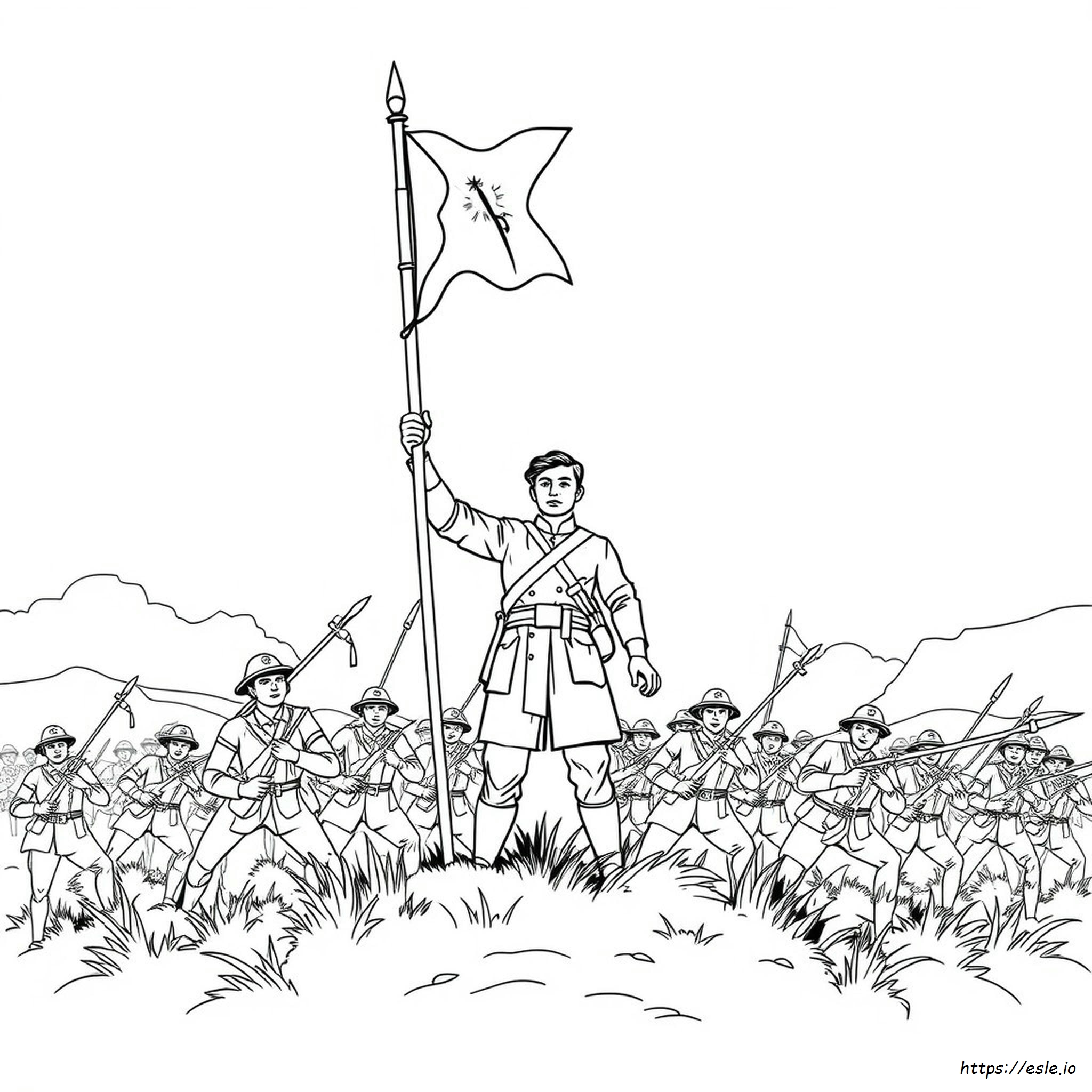 Andrés Bonifacio Para Colorear