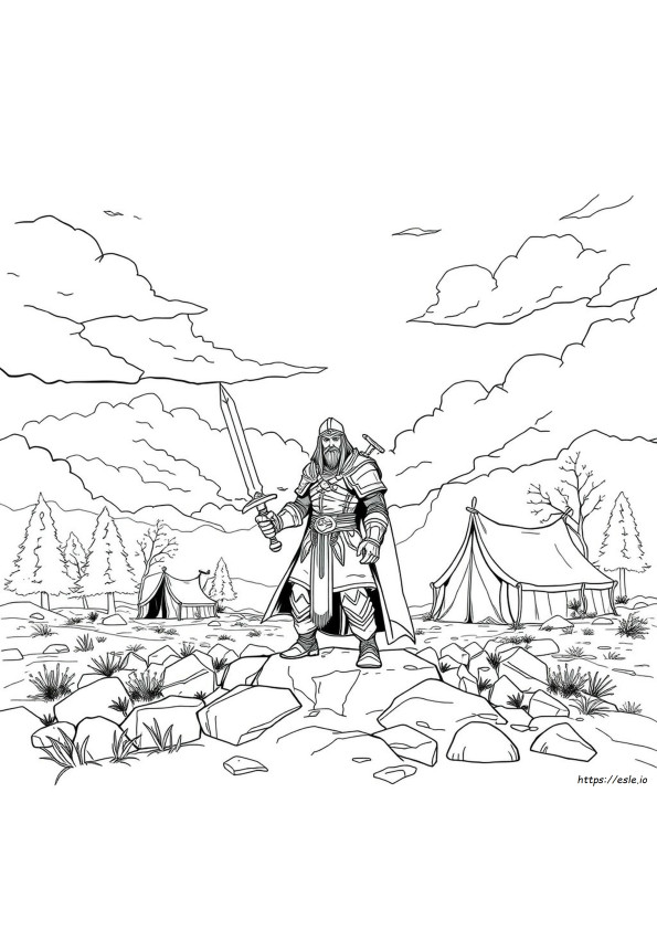 Warcraft Coloring Pages