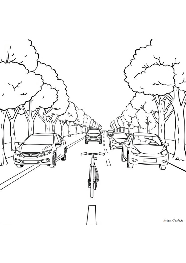 Means Of Transportation Coloring Pages