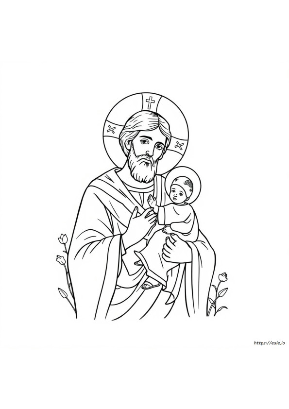 Printable Orthodox Icon Coloring Pages