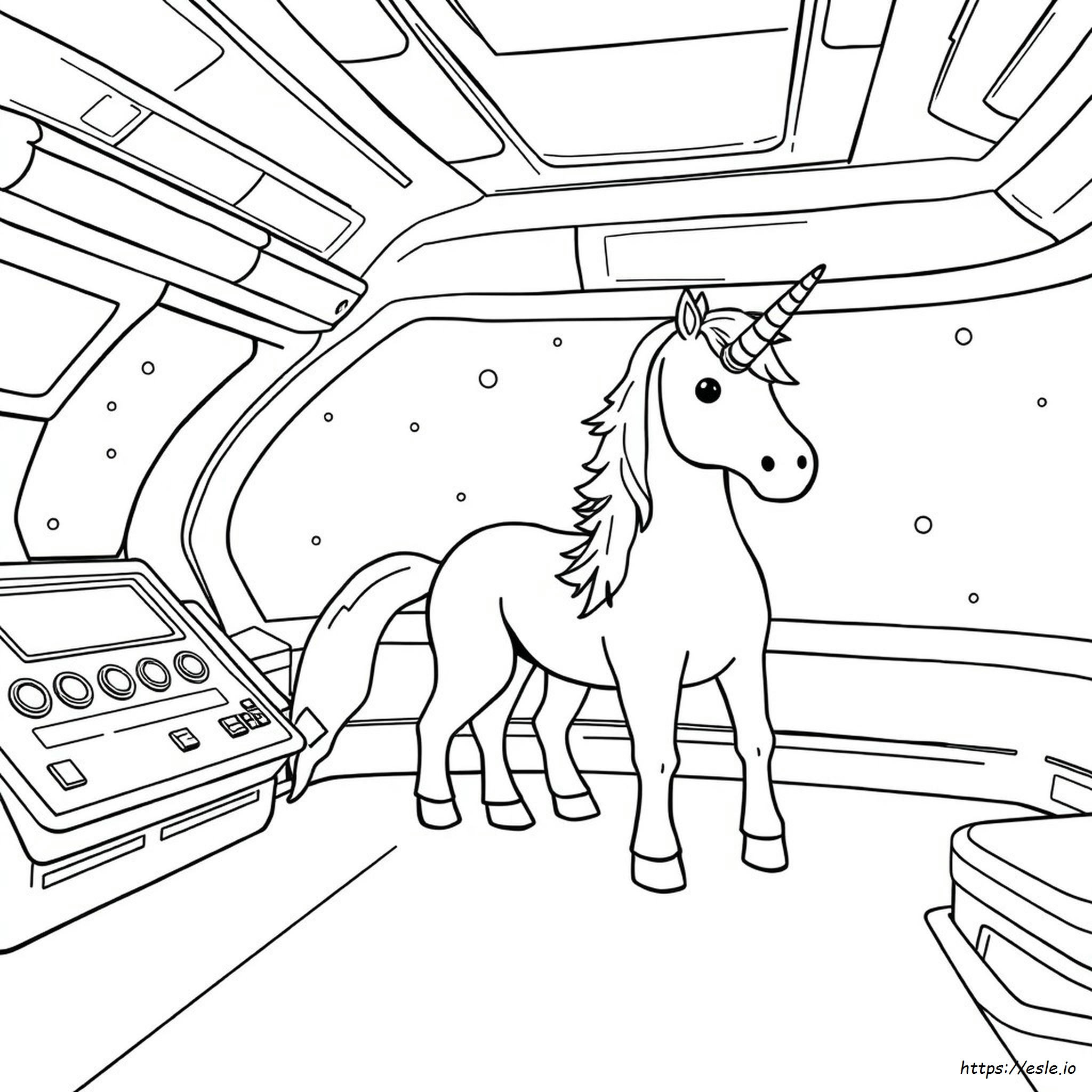 Among Us Unicorn Színező Oldalak Nyomtatható