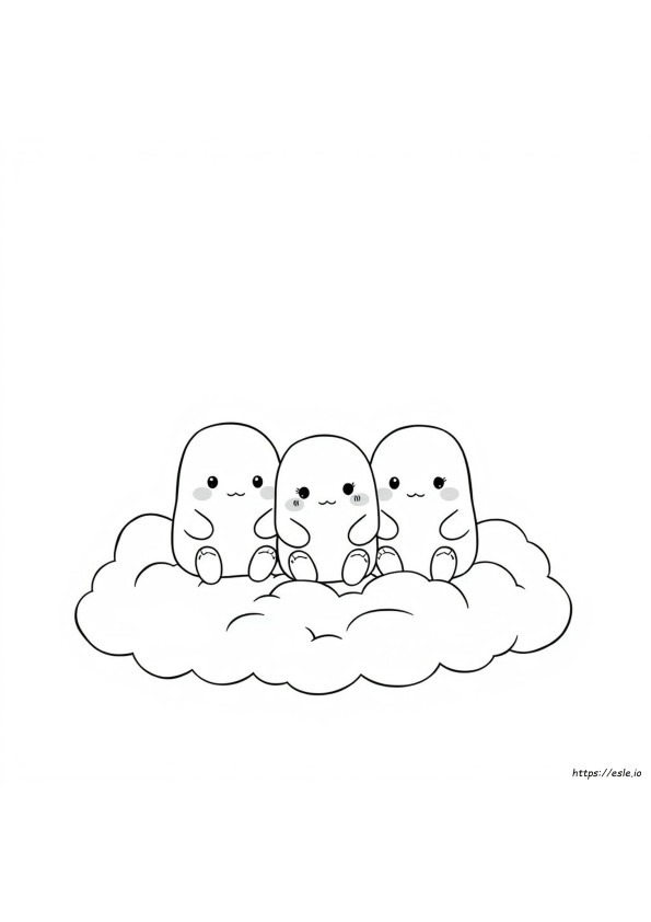 Söpöt Squishmallows Värityskuvat