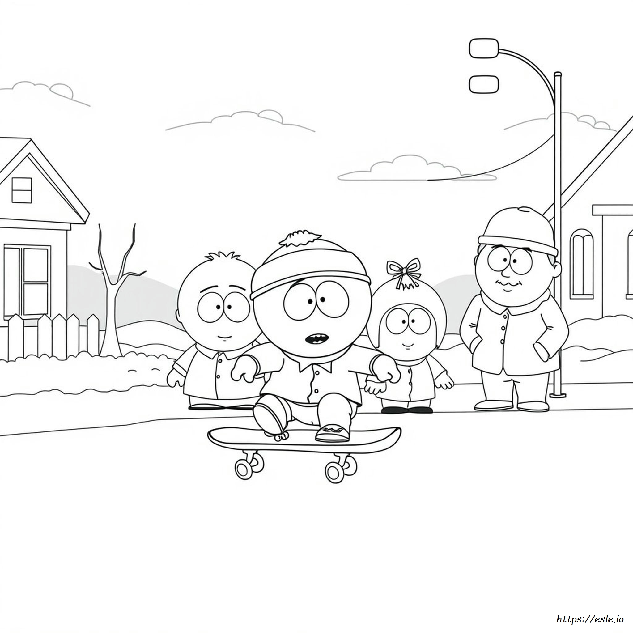 South Park Colouring Pages