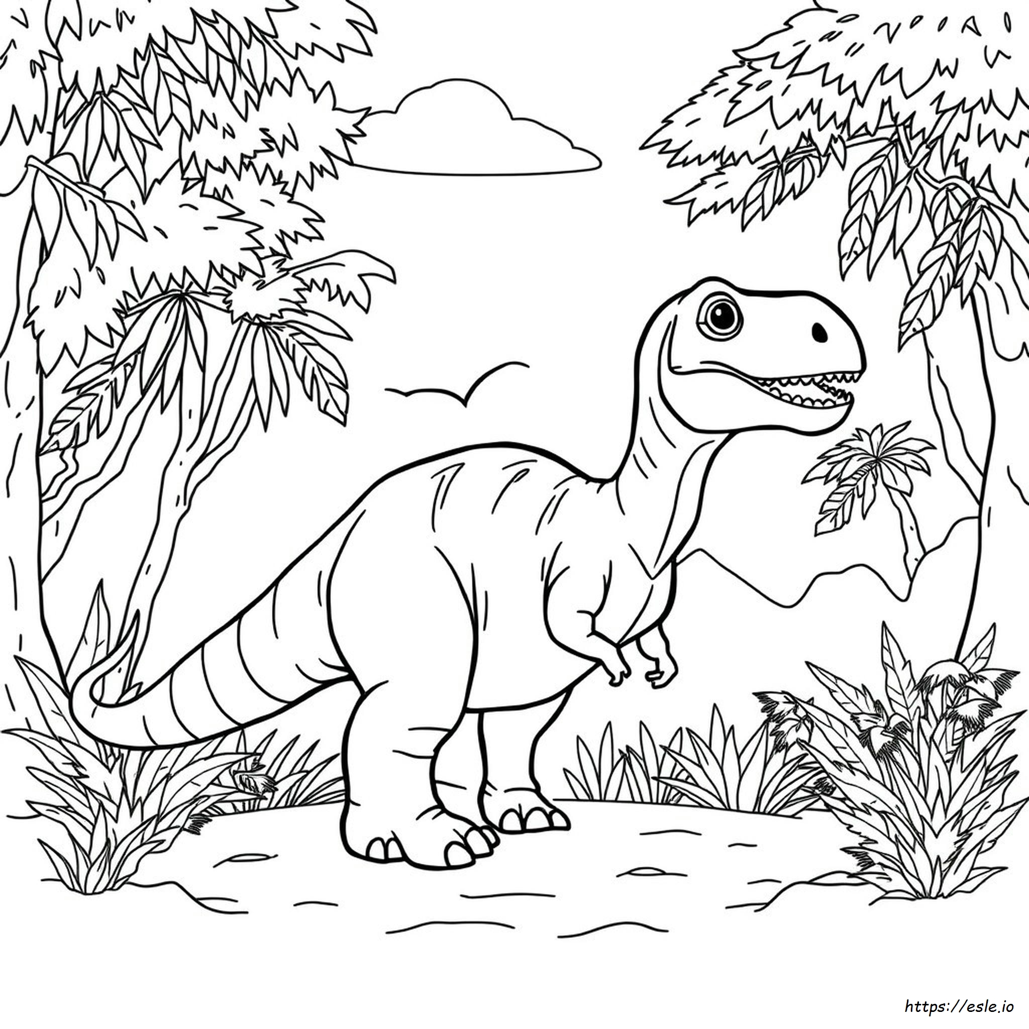 Coloring Pages Dinosauri Da Colorare