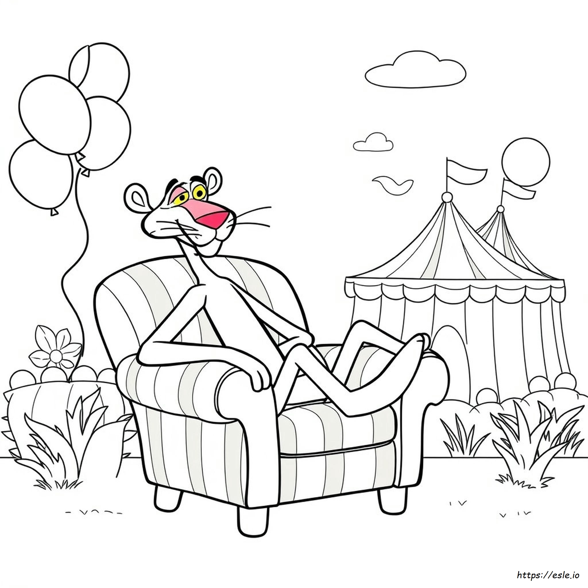 The Pink Panther Coloring Pages
