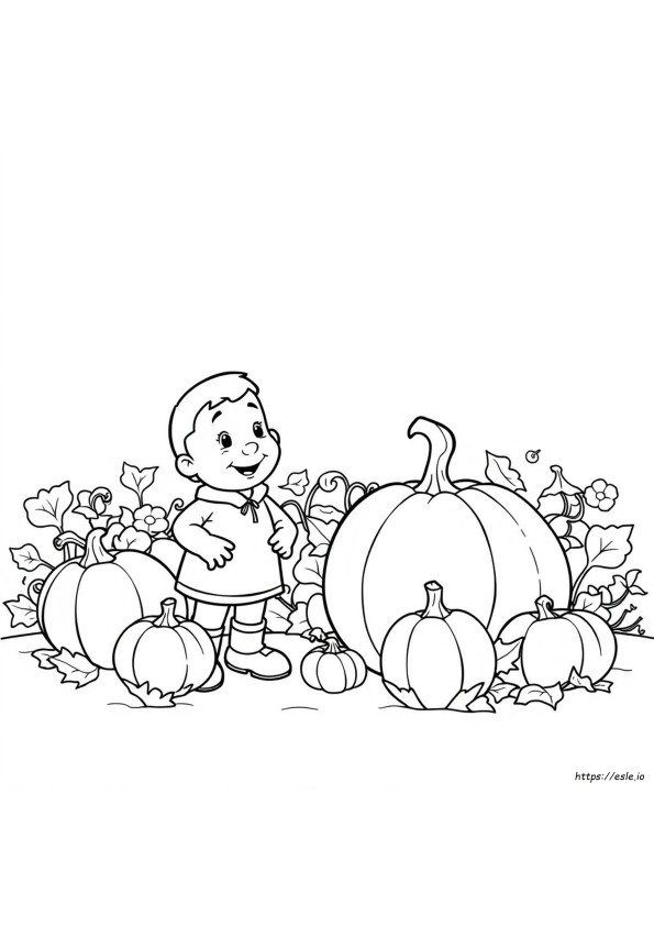 Coloriage Peter Peter Pumpkin Eater