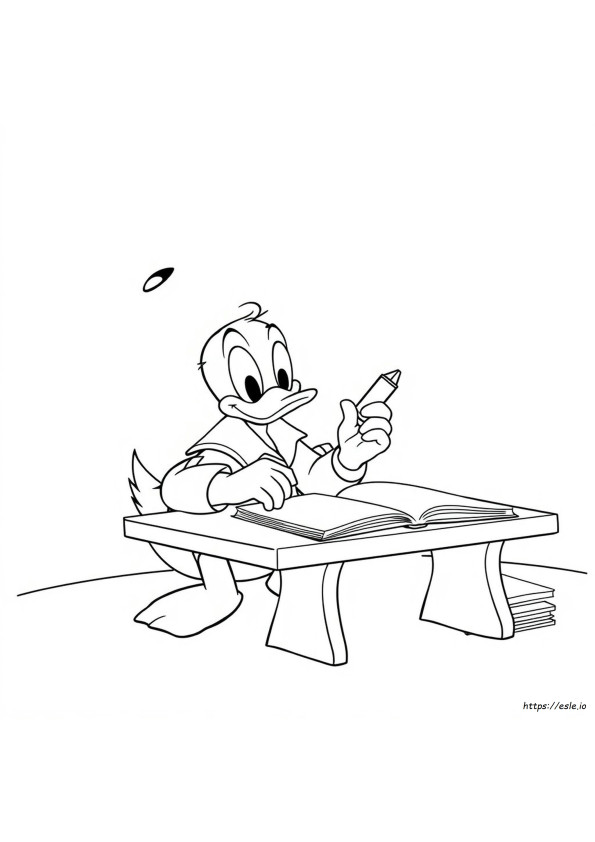 Coloriage Donald Duck