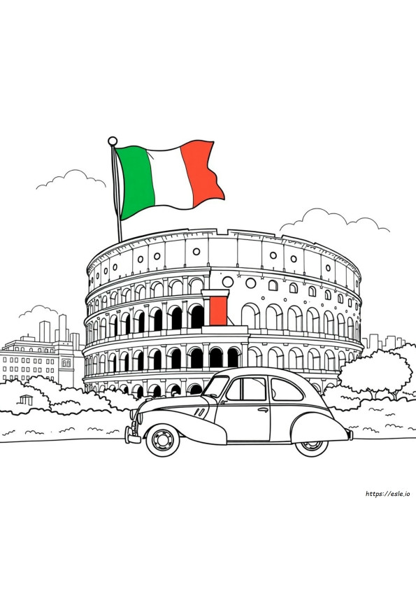 Italian Coloring Pages For Kids