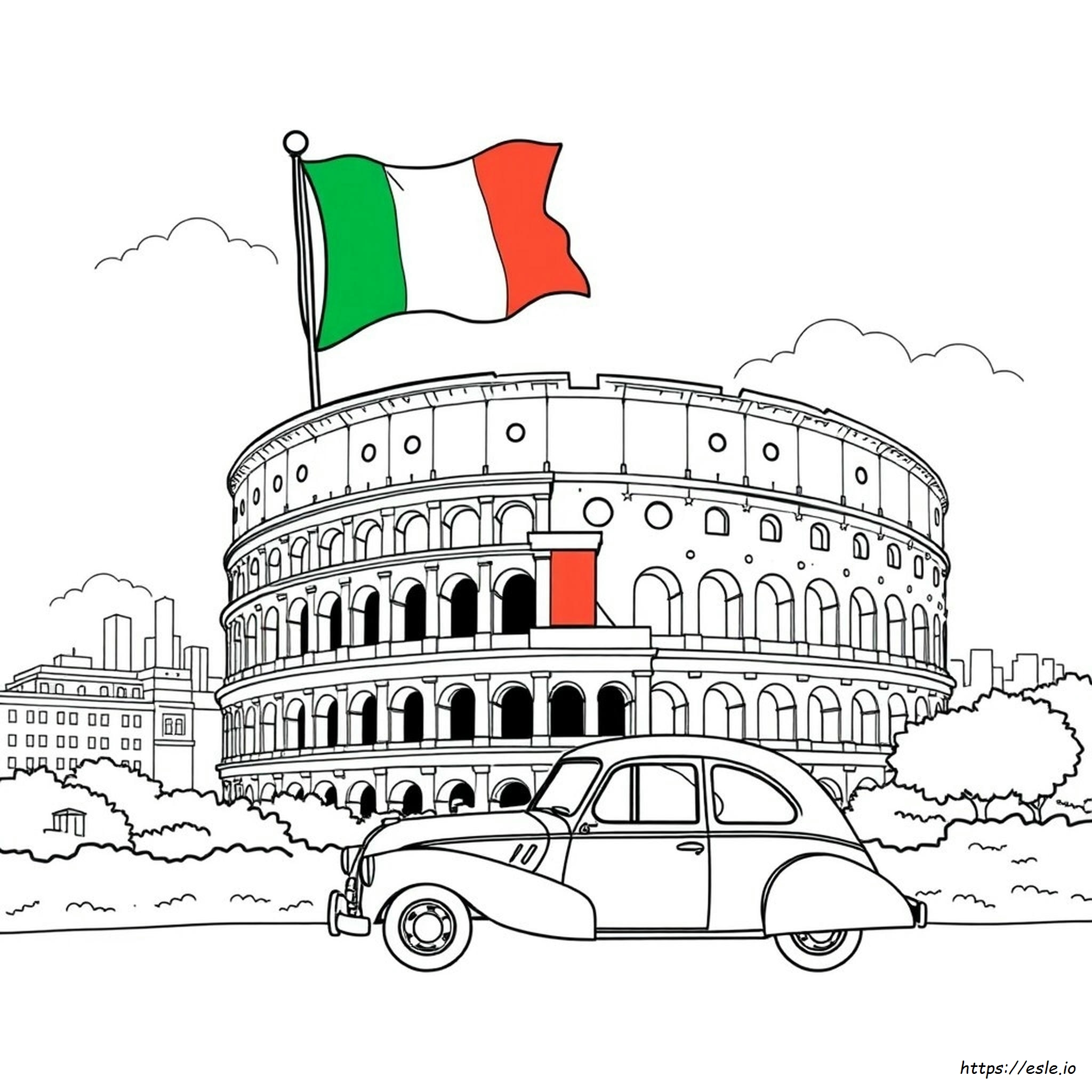 Italian Coloring Pages For Kids
