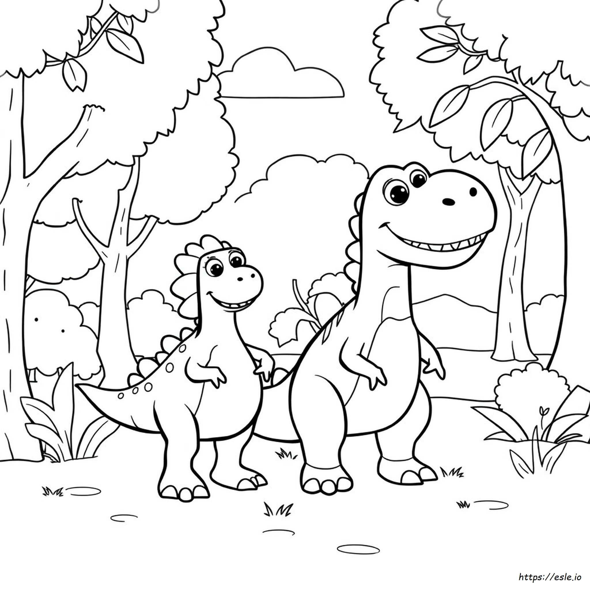Blippi Dinosauri Pagine Da Colorare Stampabili