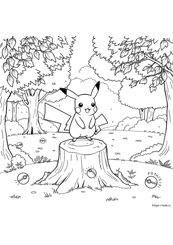 Pokemon Adult Colouring
