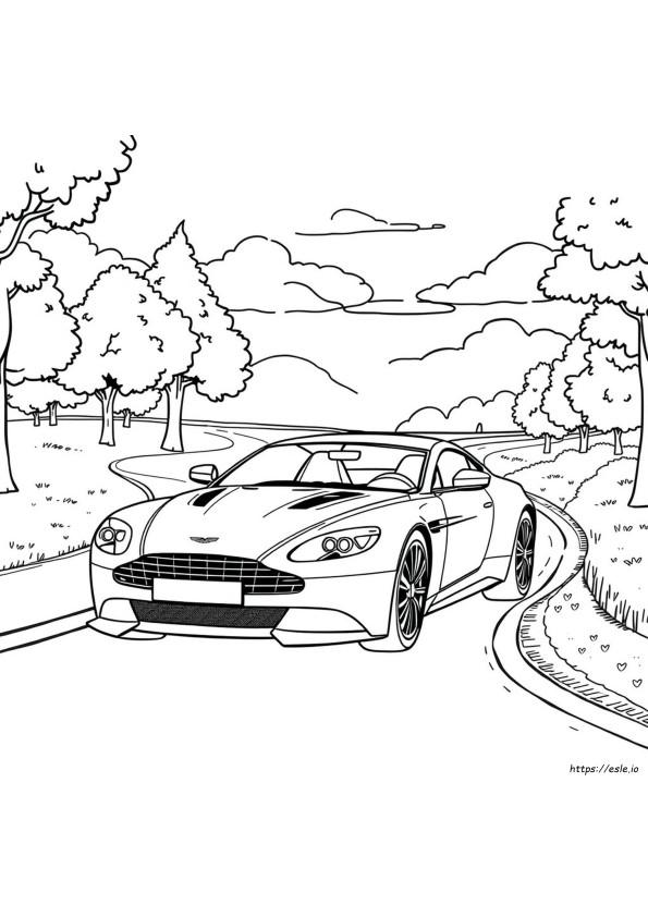 Aston Martin Colouring