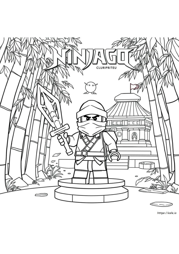 Lloyd Lego Ninjago Coloring Pages