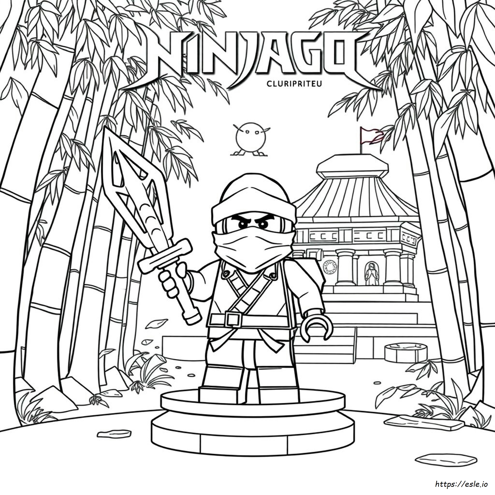 Disegni Da Colorare Di Lloyd Lego Ninjago