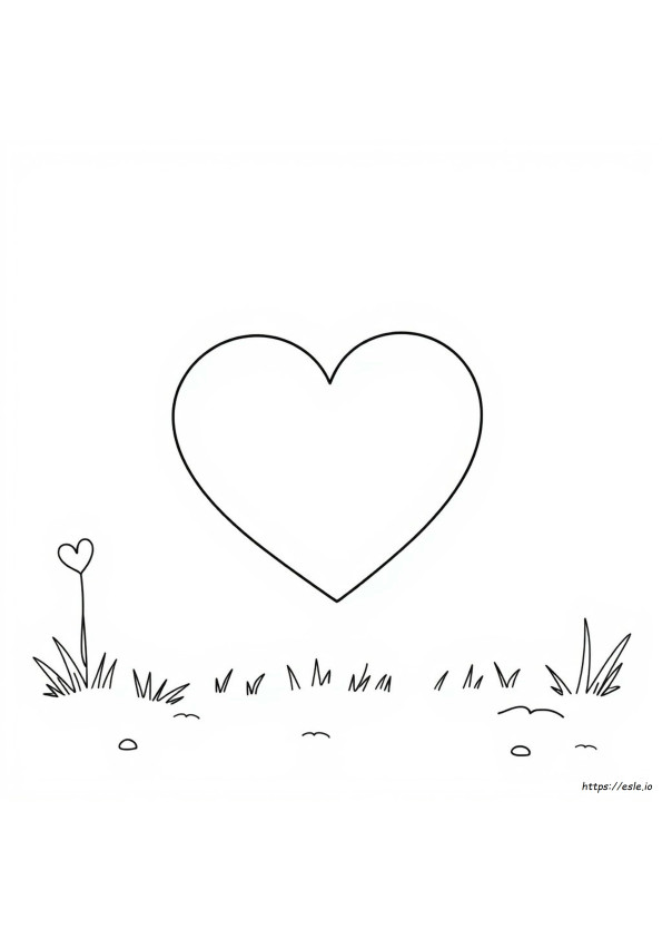 Heart Coloring Paper