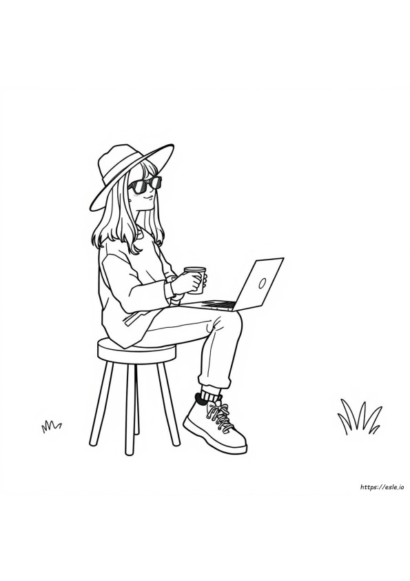 Billie Eilish Para Colorir Grátis