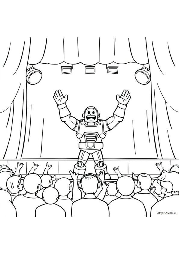 Mega Dave Coloring Page