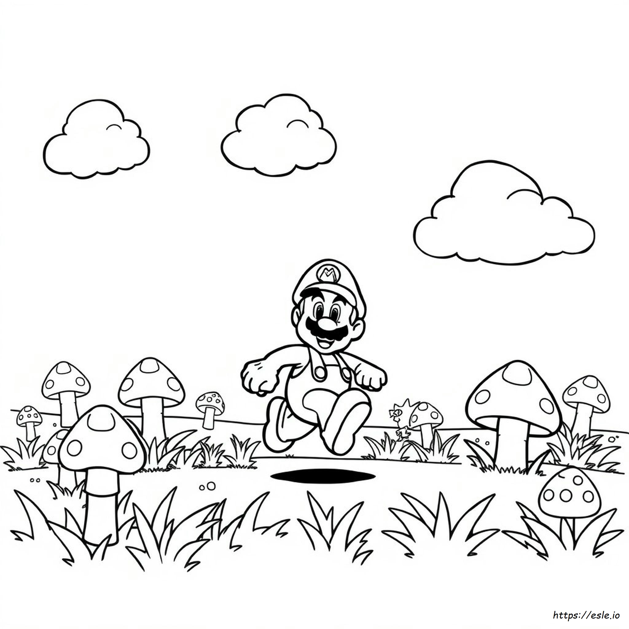 Free Mario Coloring Pages Online