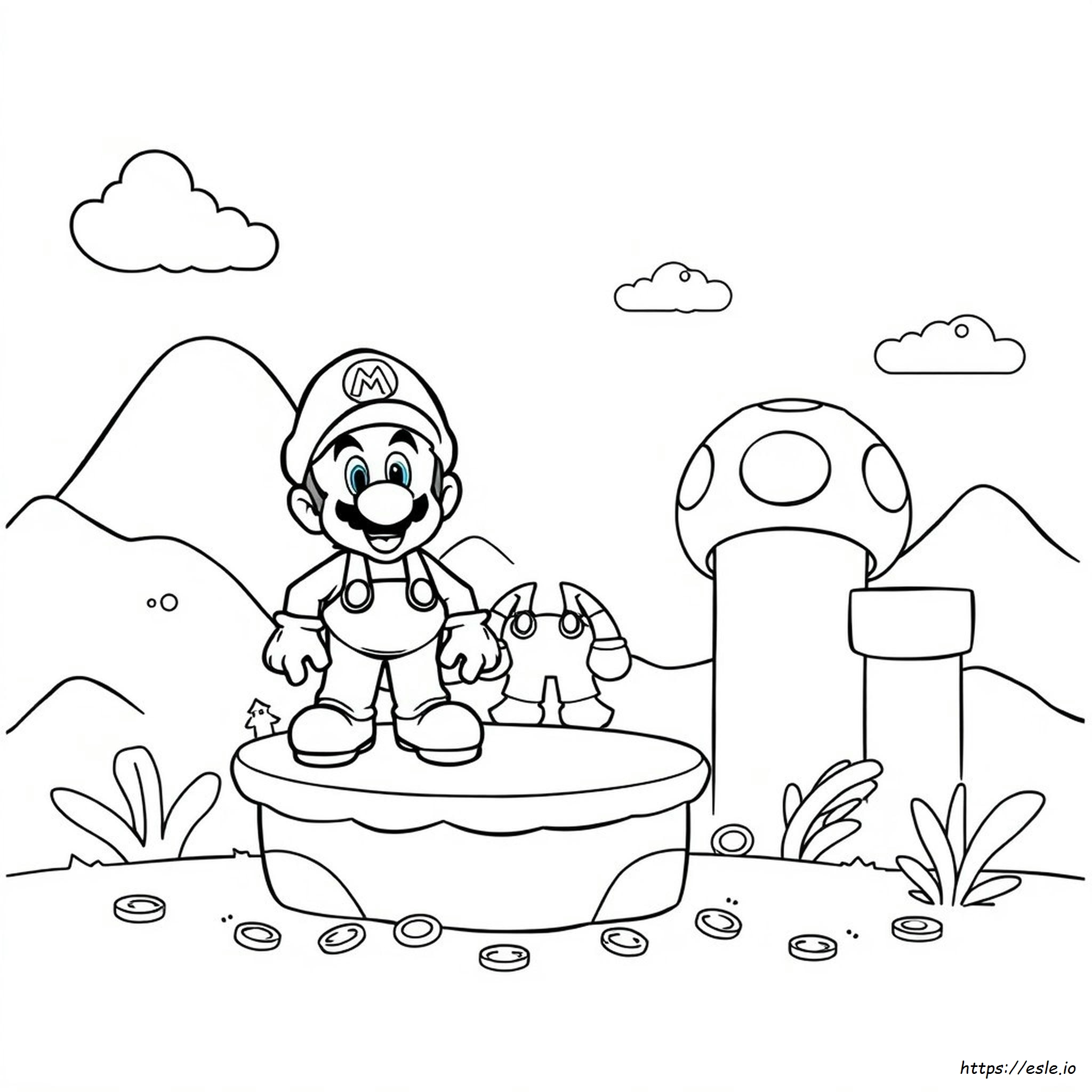 Personaggi Di Mario Bros Da Colorare