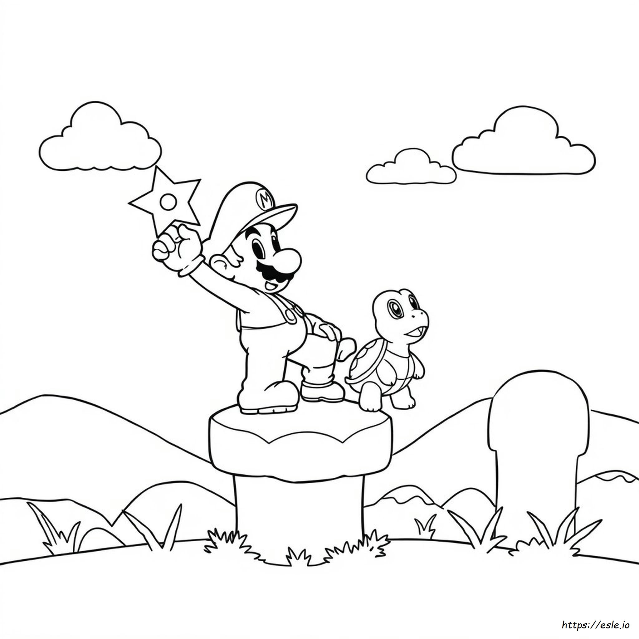 Coloring Pages Of Mario