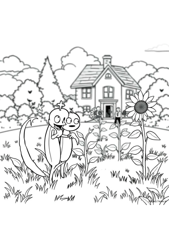 Libro De Colorear De Pvz