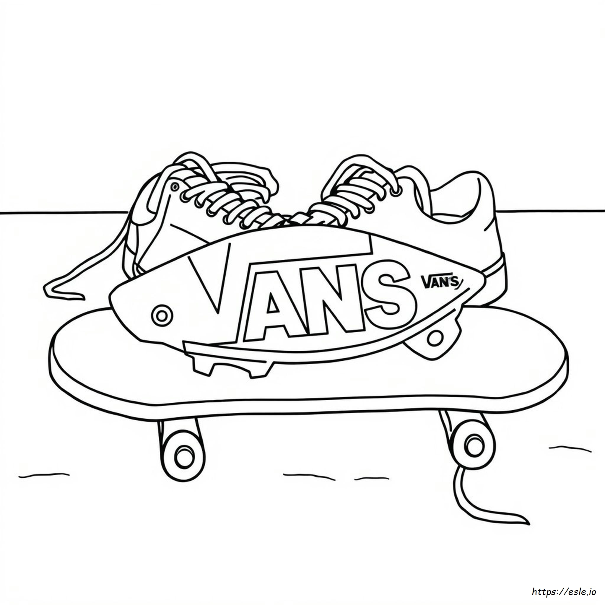 Vans Logo Coloring Pages