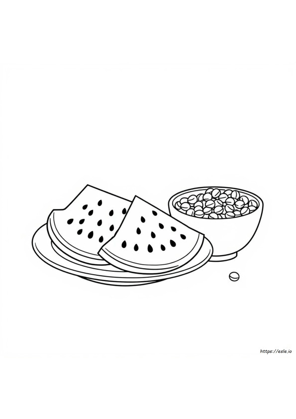 Colouring In Watermelon