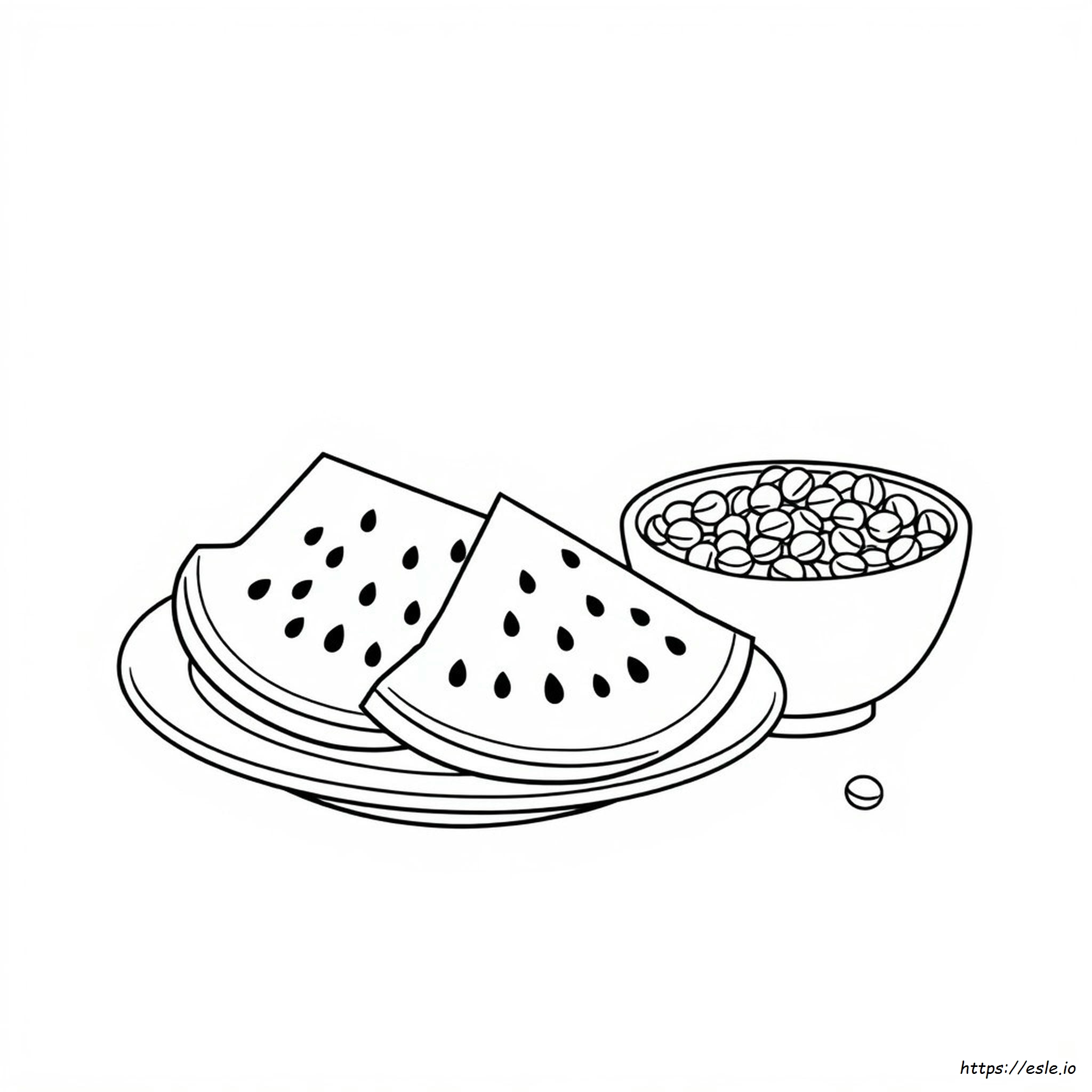Colouring In Watermelon