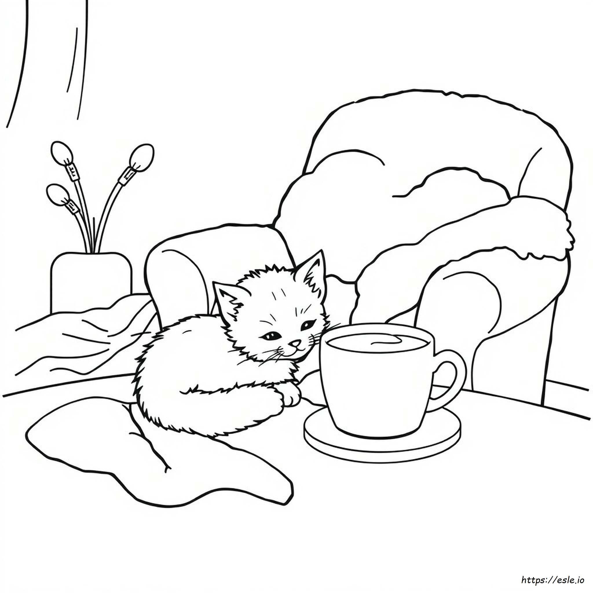 Simple Cozy Coloring Pages