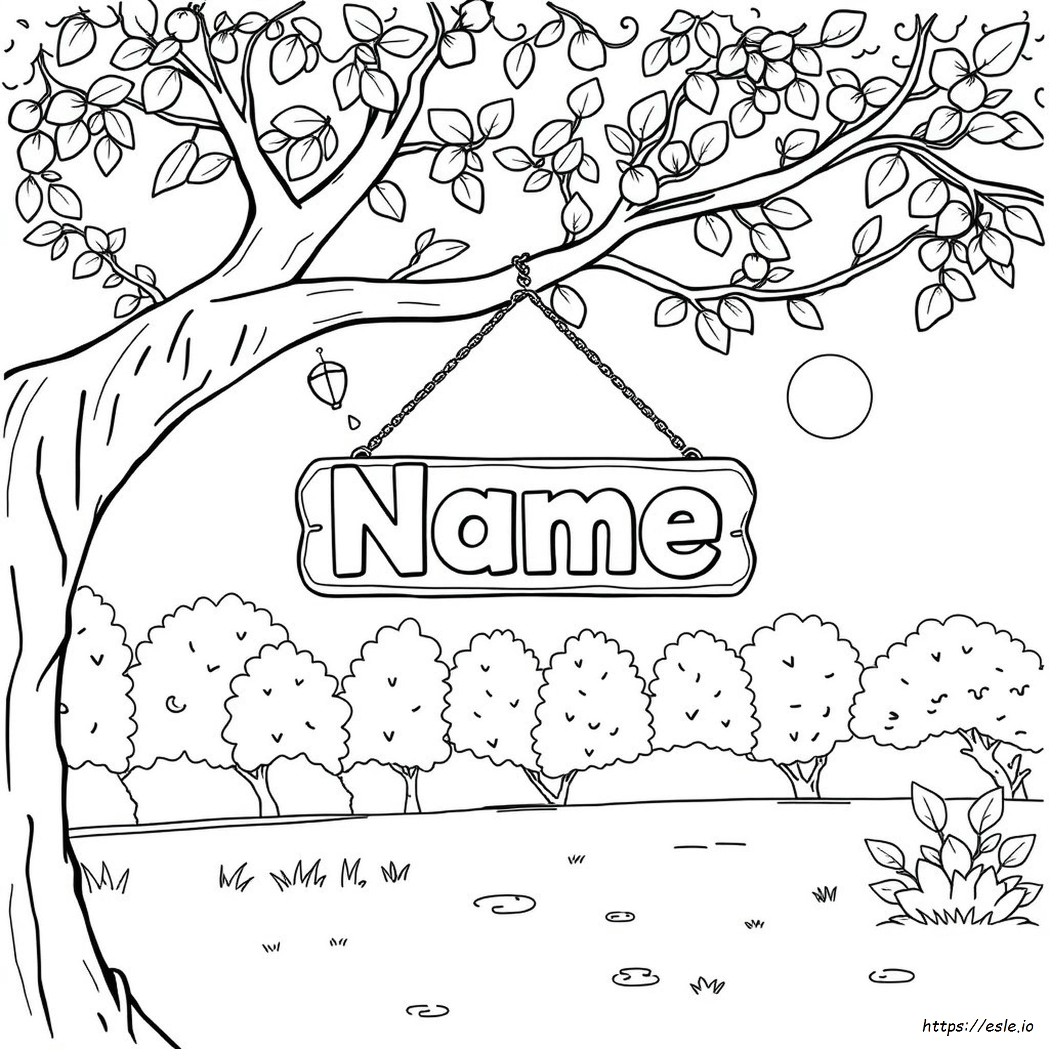 Free Printable Custom Name Coloring Pages