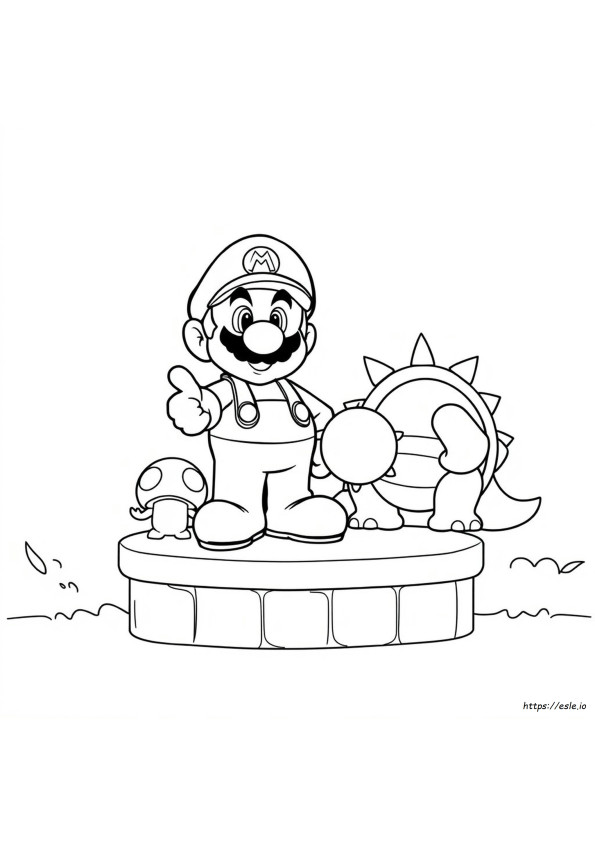 The Mario Movie Coloring Pages