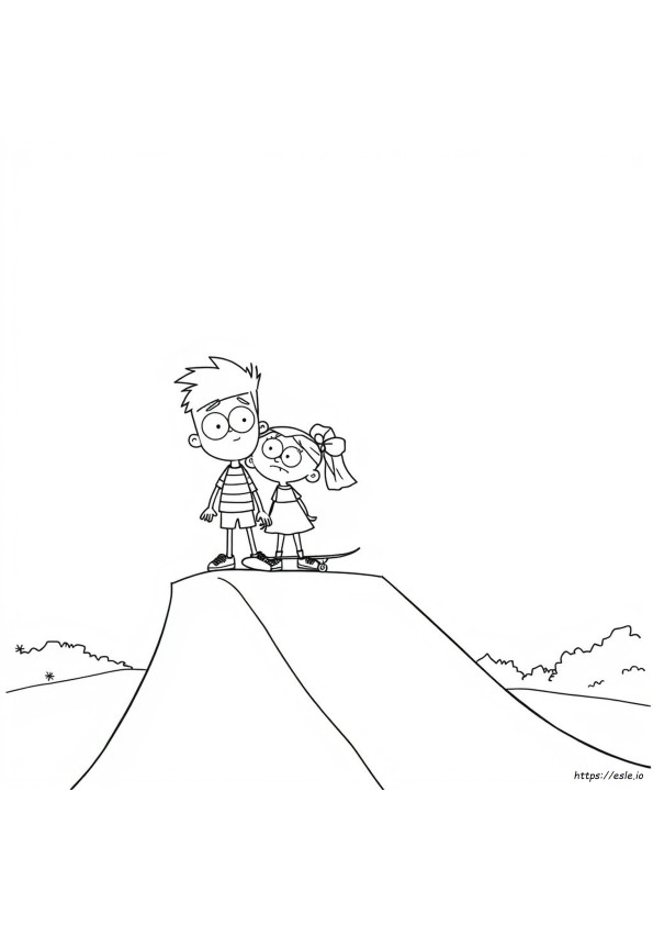 Phineas And Ferb Colouring Pages