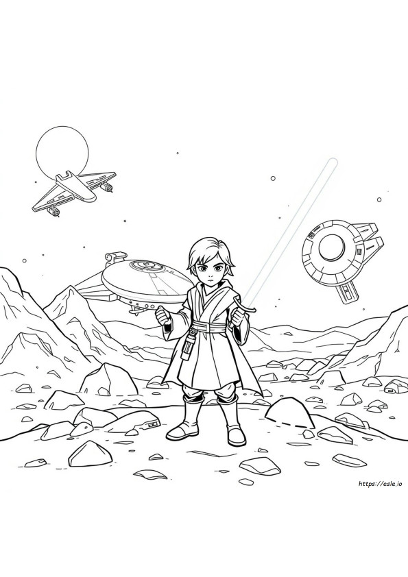 Kids Star Wars Coloring Pages
