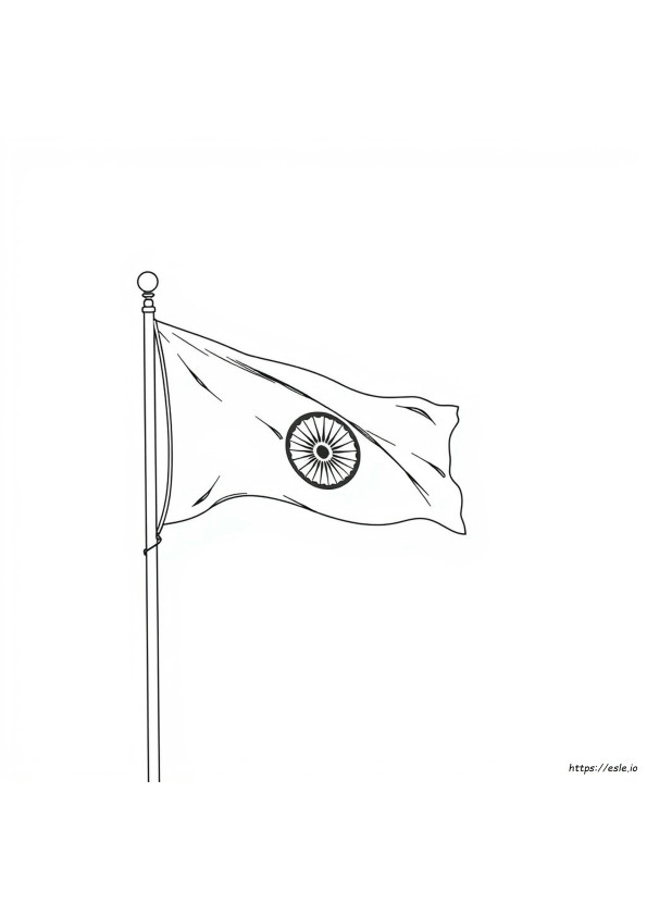 Indiase Vlag Om In Te Kleuren Pdf