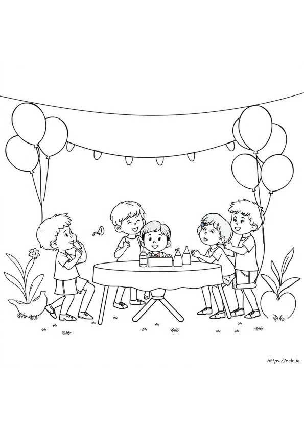 Fiesta Para Colorear 'Treinta Y Uno'
