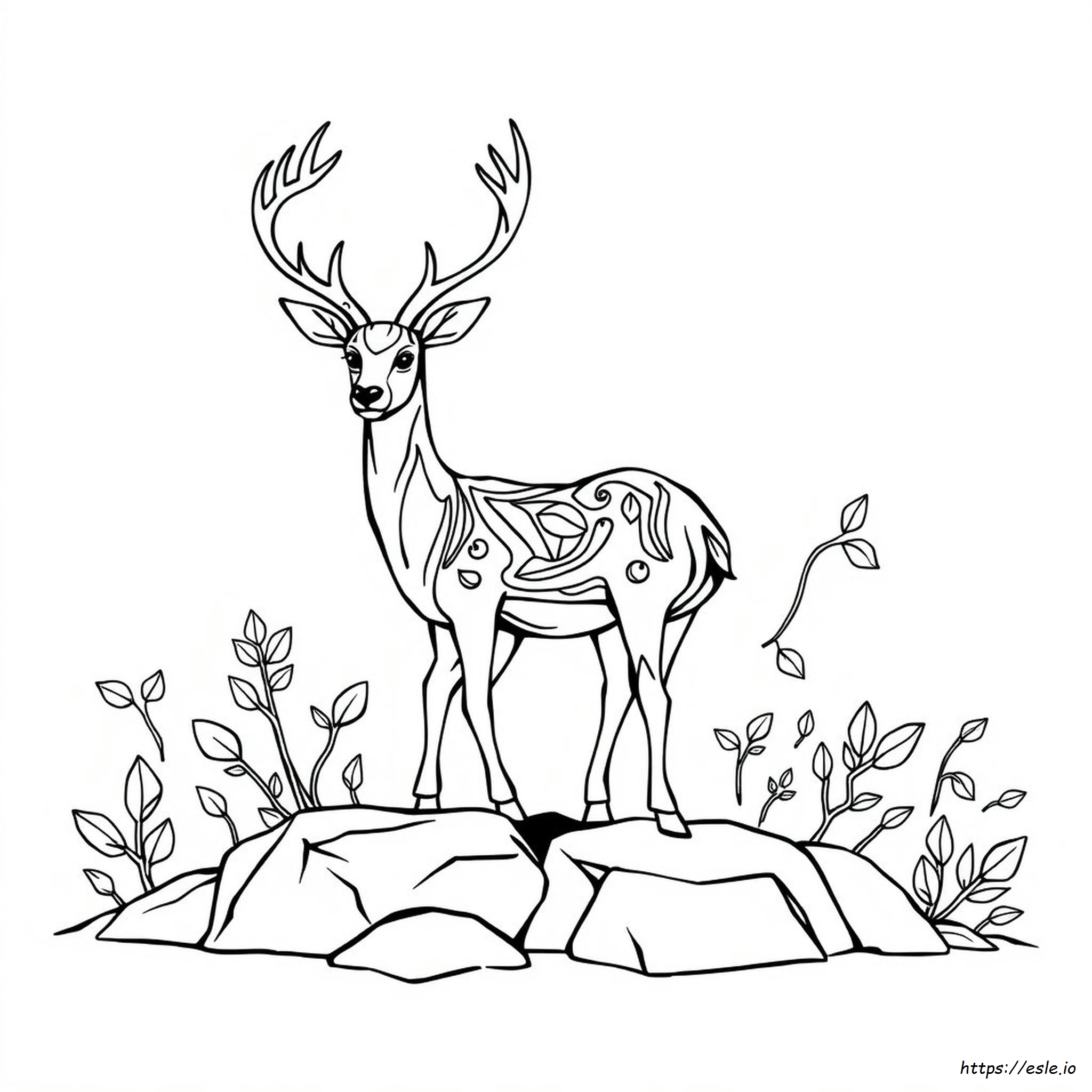 Tribal Animal Coloring Pages