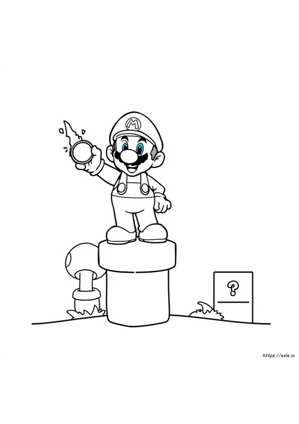 Mario Colouring Book