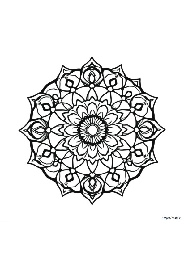 Mandalas Para Colorear Gratis En Pdf