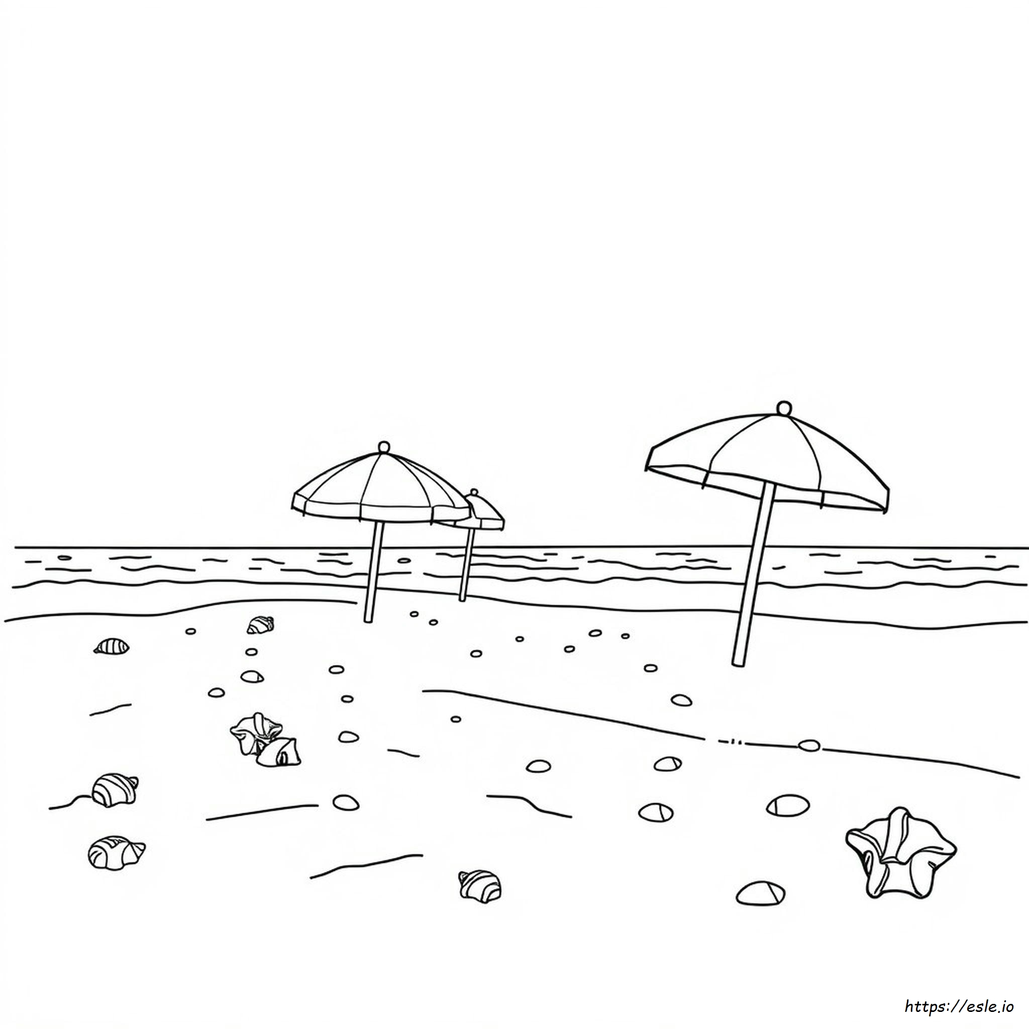 Coloring Pages For Adults Beach