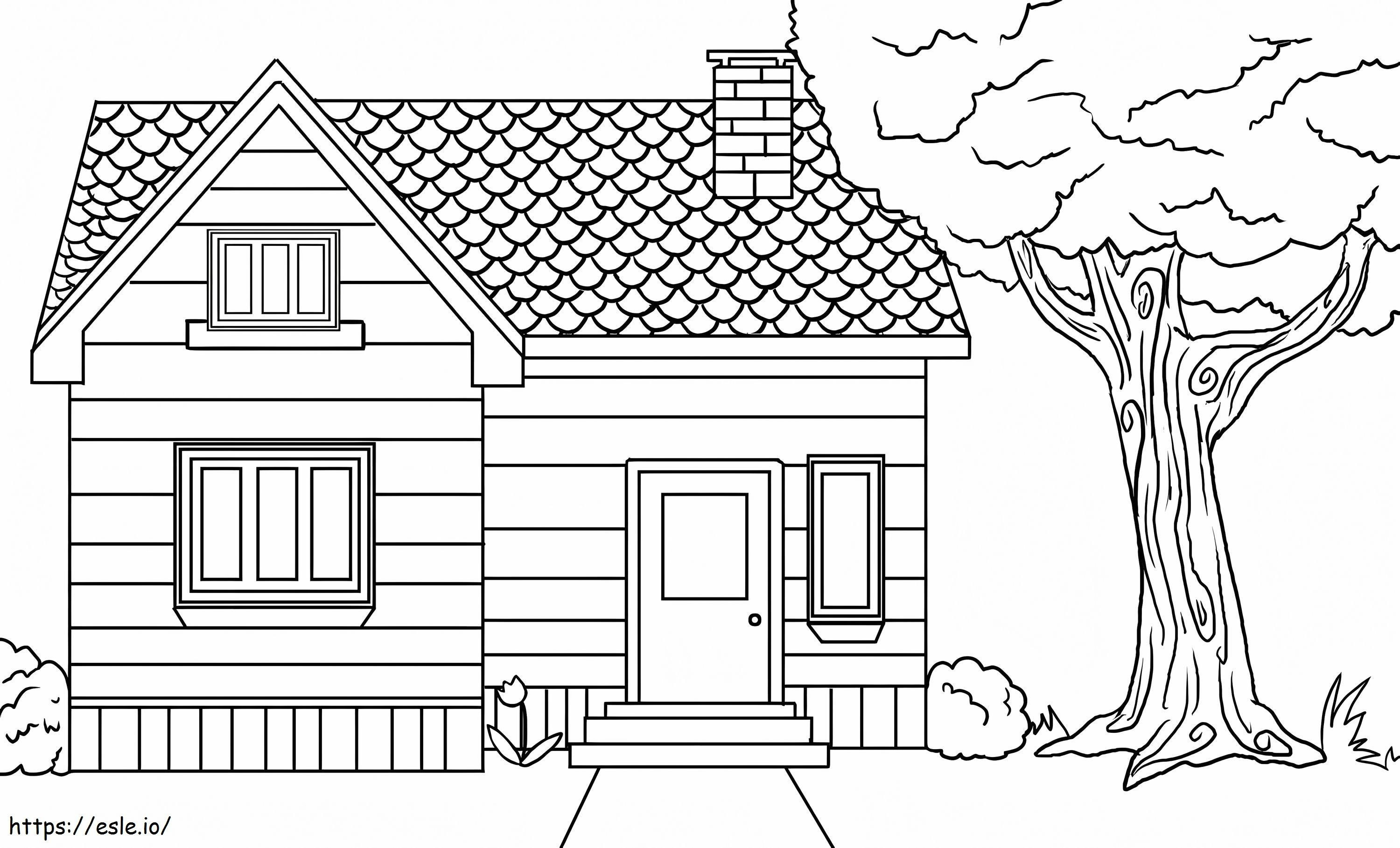 House Coloring Pages 5 coloring page