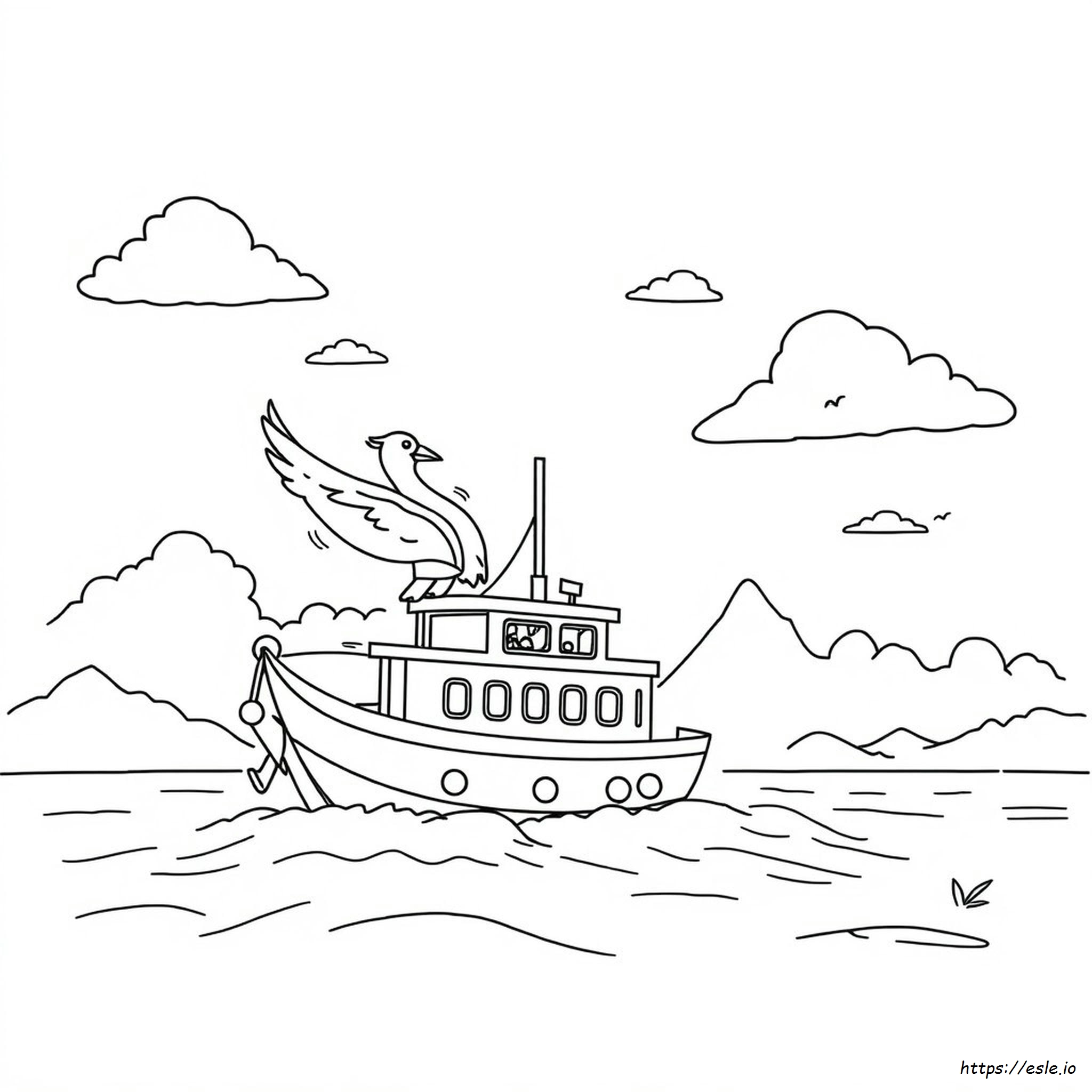 Kapal Terbang Colouring