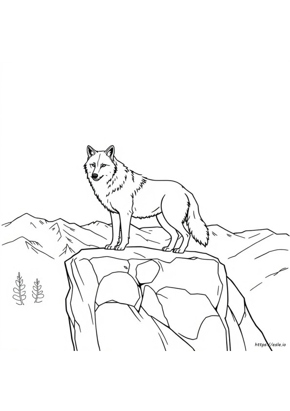 Wolf Kleurplaten
