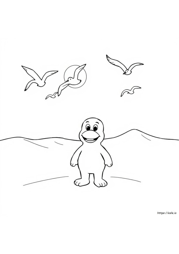 Fidough Coloring Page