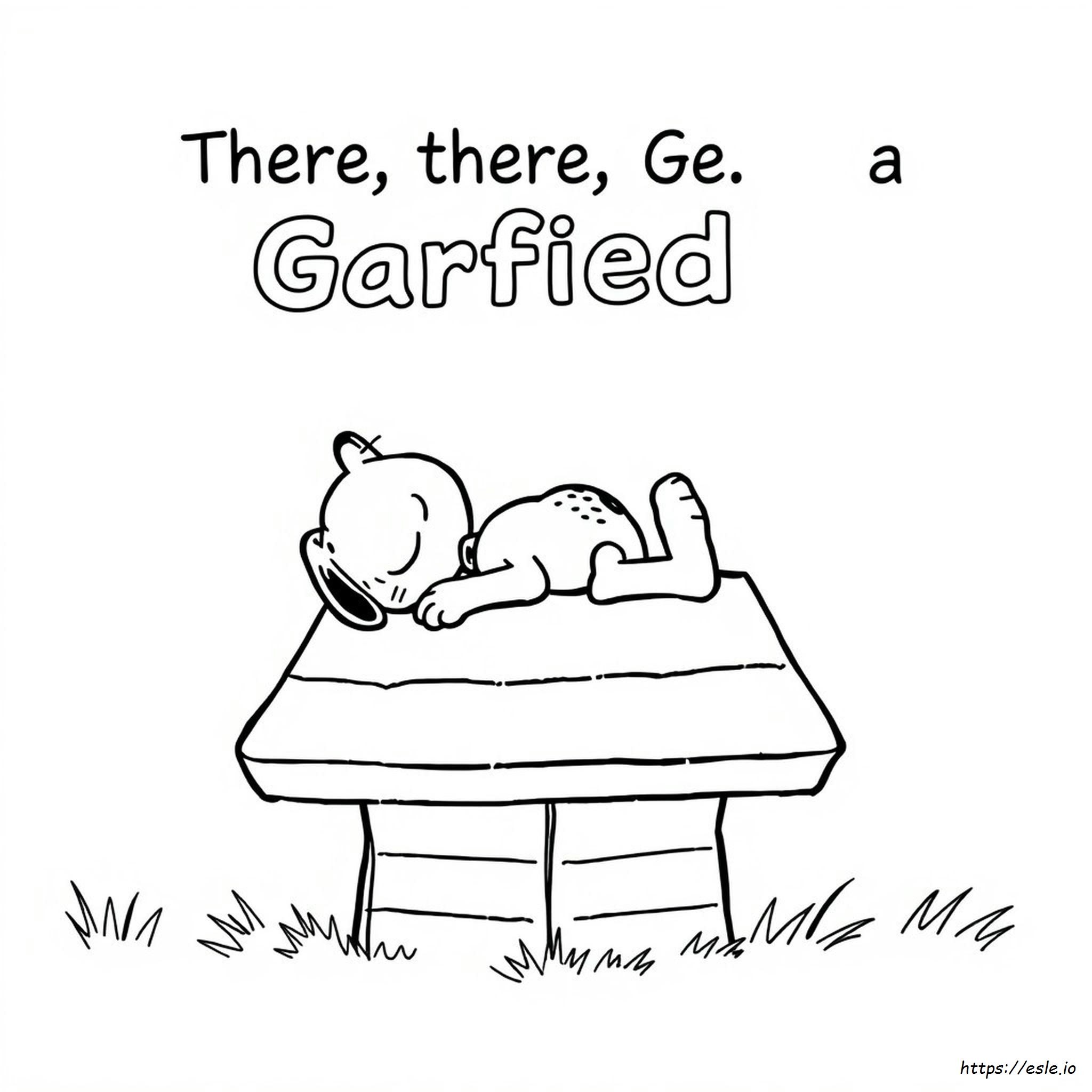 Garfield Coloring Pictures