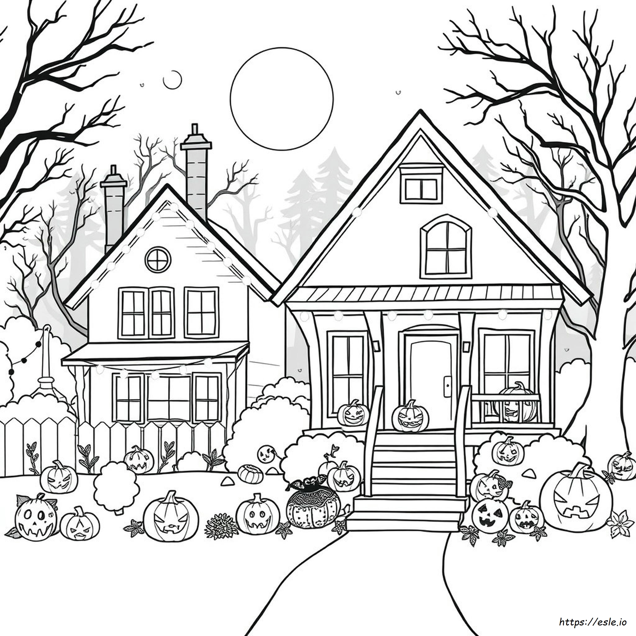 Halloween Coloring Pages For Adults Online