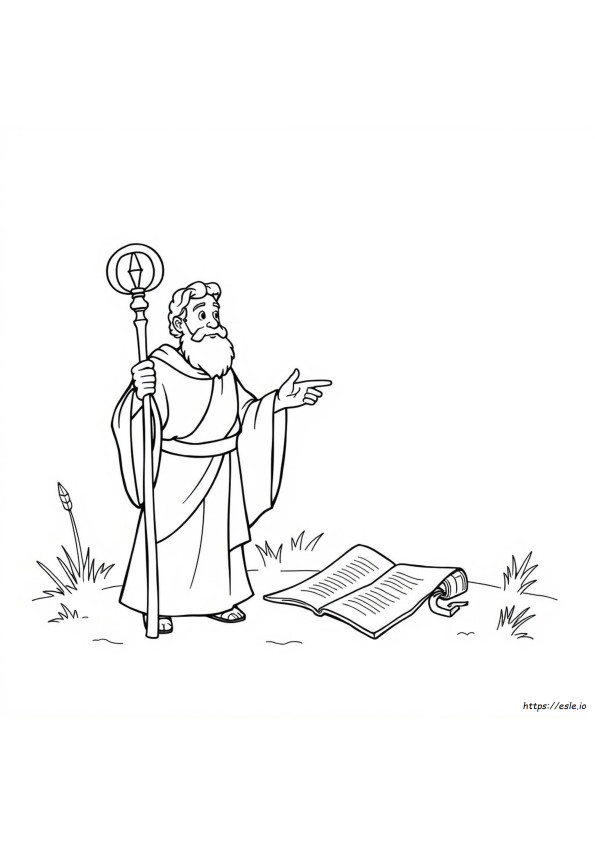 Doubting Thomas Coloring Page