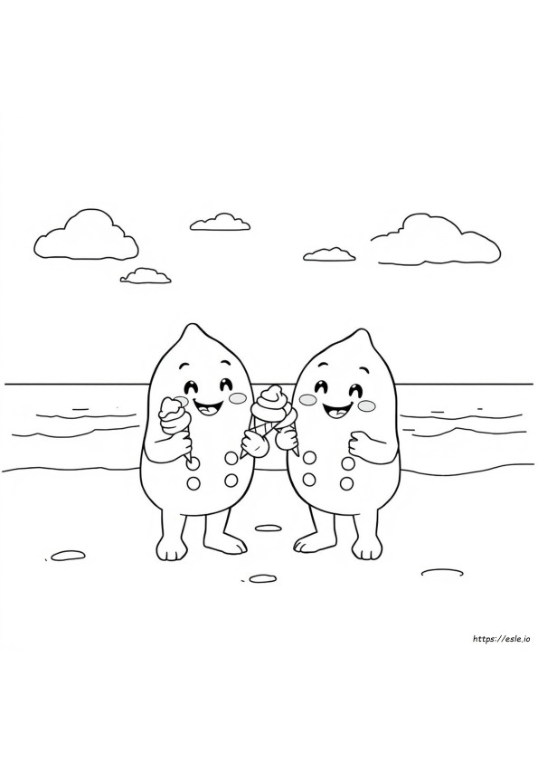 マッカパッカ ぬりえ
