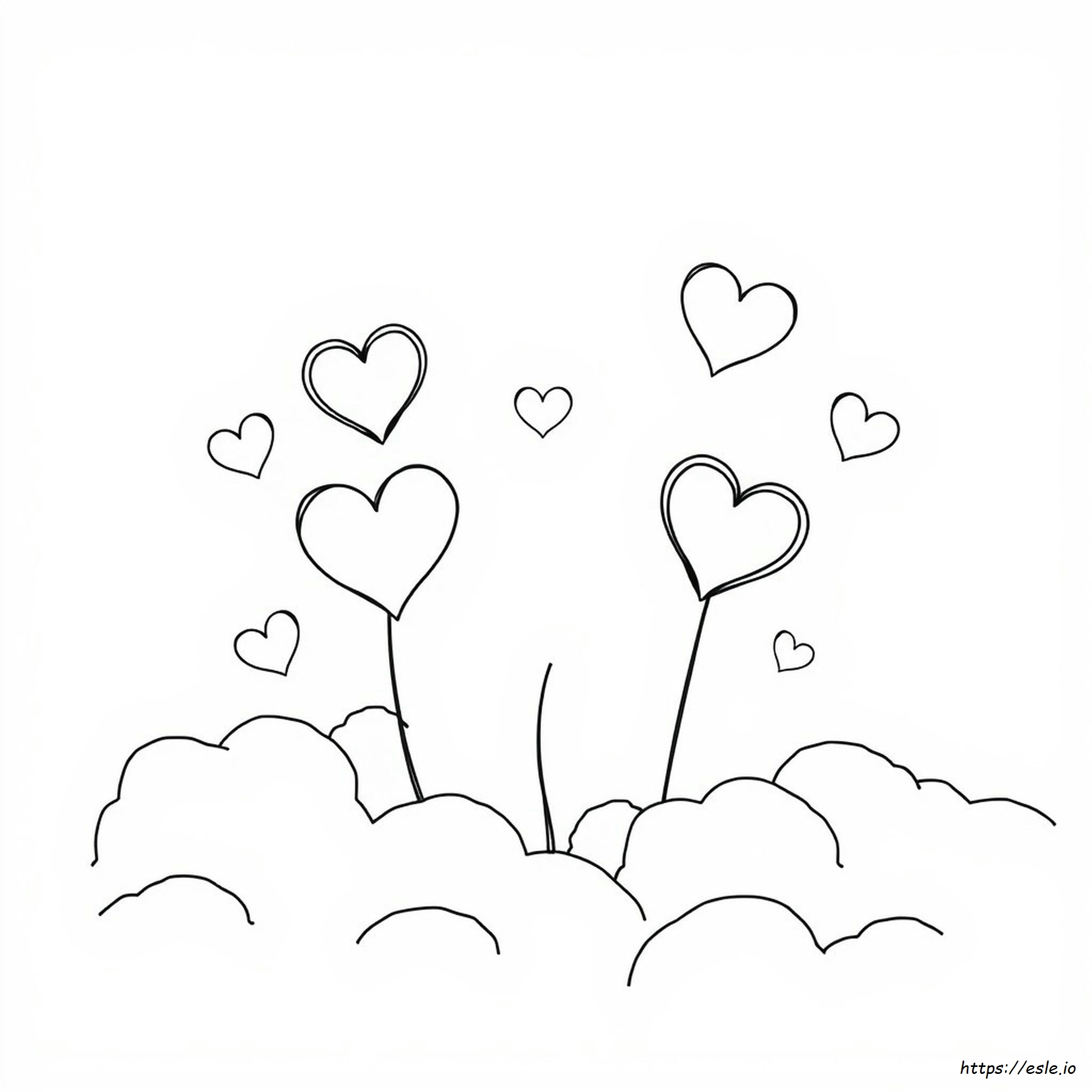 Heart Pictures Coloring Pages