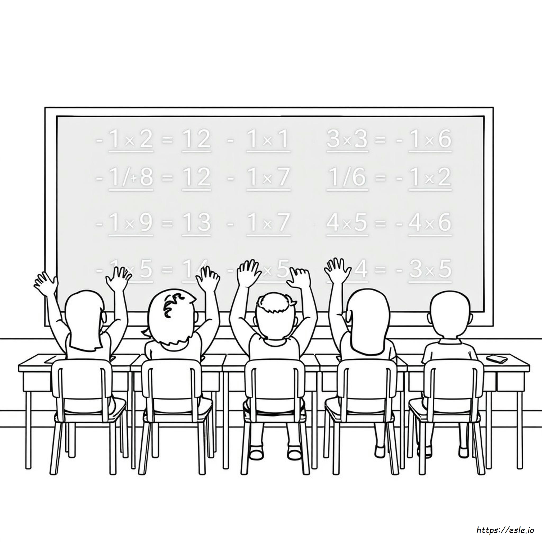 Multiplication Coloring Pages 4Th Grade